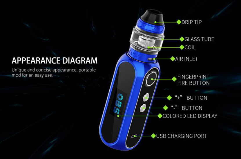 OBS Cube Pro 80W Mod Feature 5