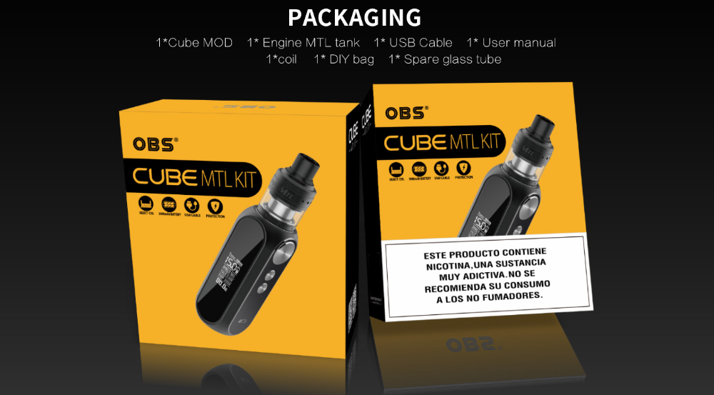 OBS Cube MTL Kit Package