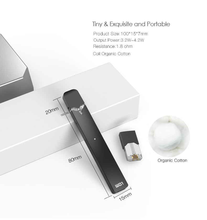 OVNS W01 Pod Vape Kit
 Features 1