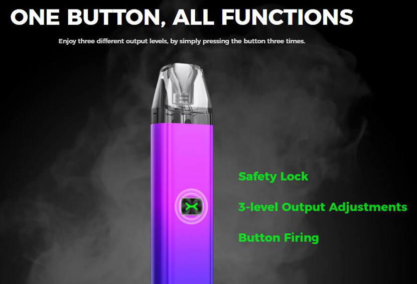 OXVA Xlim C Kit One Button for All Function