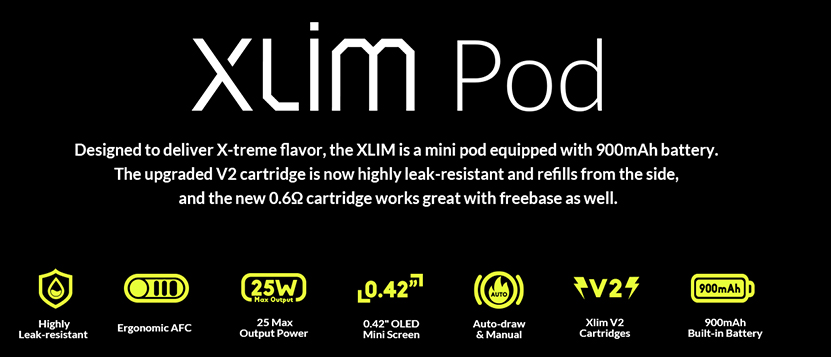 OXVA Xlim Kit Feature 4