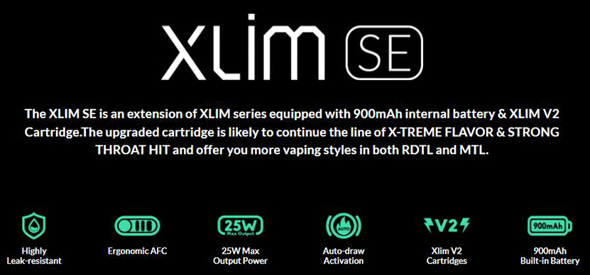 OXVA Xlim SE Kit Feature 4