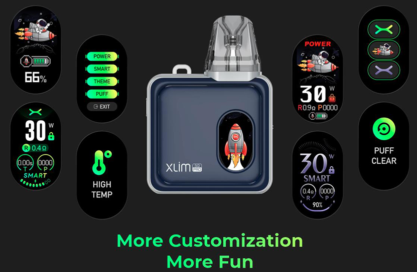 OXVA Xlim SQ Pro Kit Custmization