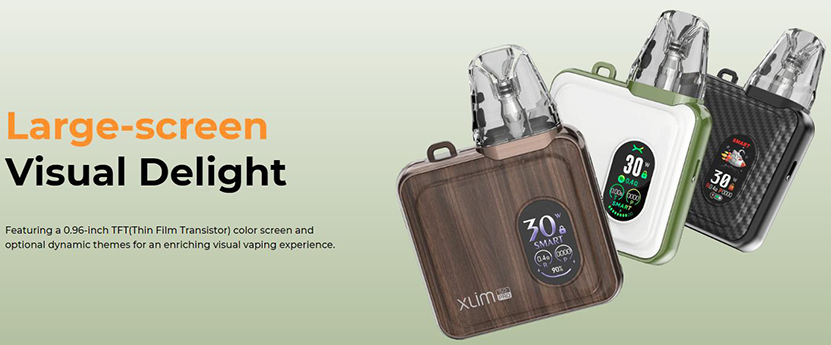 OXVA Xlim SQ Pro Kit Screen