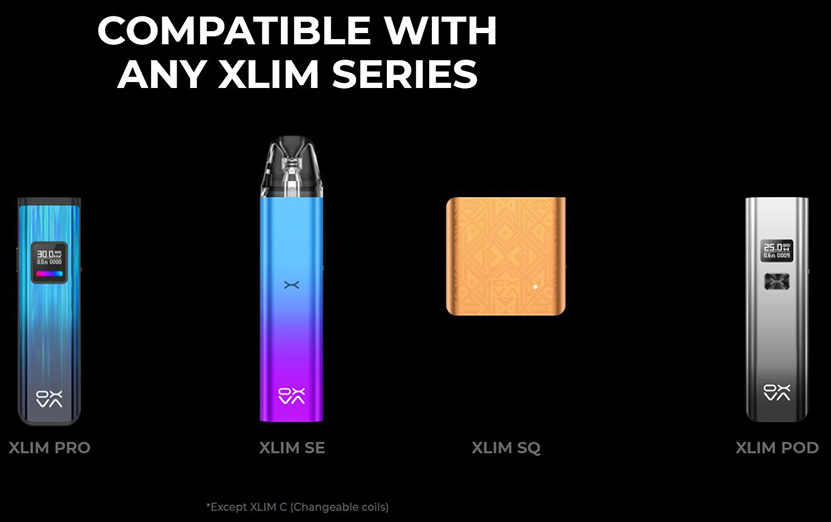 OXVA Xlim V3 Pod Cartridge Compatibility