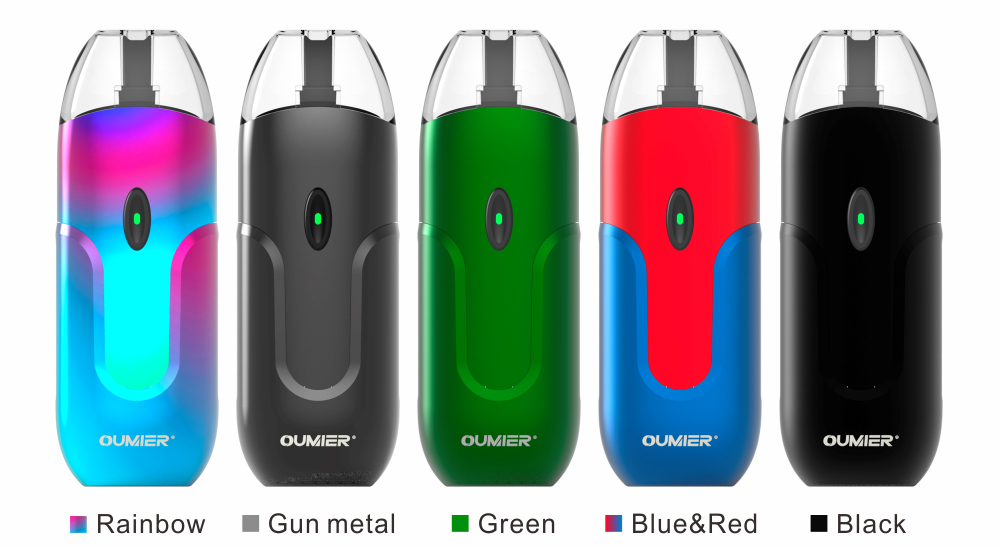 Oumier O1 Pod Kit Colors