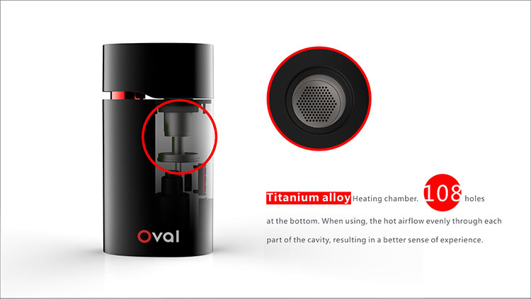 Oval Vape Kit Holes