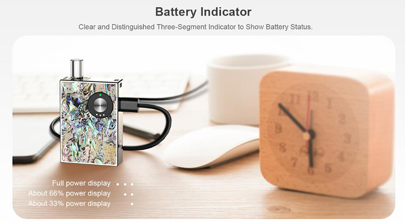 JC02 Pod Kit Battery Indicator 