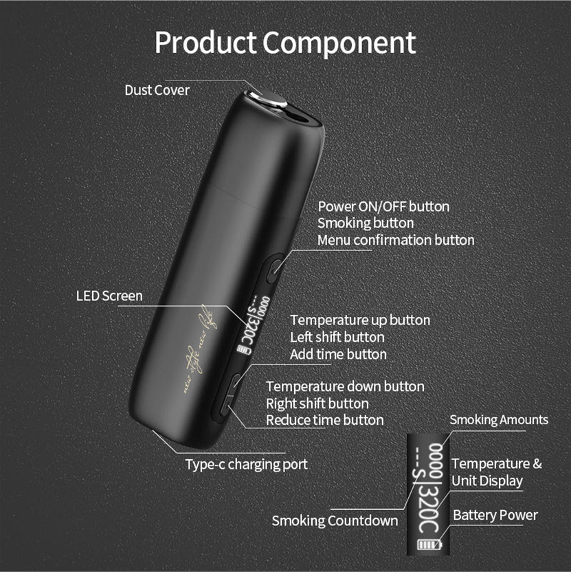Pluscig P9 HNB Kit Component