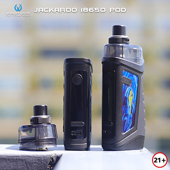 Vandy Vape Jackaroo 18650 Pod Kit Realshot 3