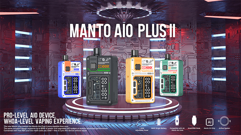 Rincoe Manto AIO Plus II 2 Kit Features
