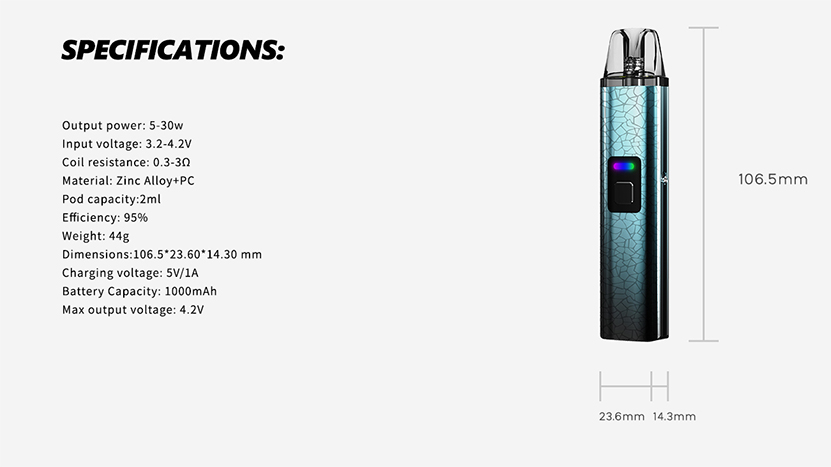 Rincoe Manto Nano A4 Kit Specs