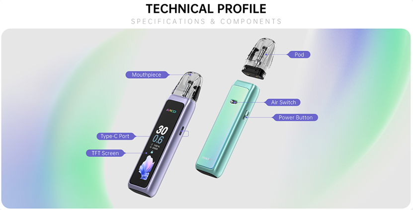 SMOK ARCO Max Pod Kit Parts