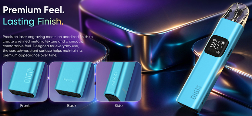 SMOK Arco Digi Lite Kit Premium Feel and Lasting Finish
