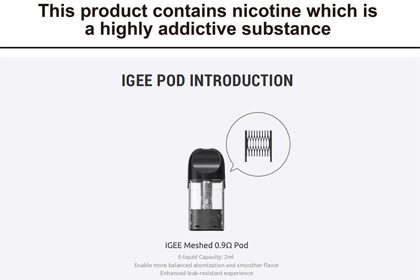 SMOK IGEE A1 Kit Top Filling