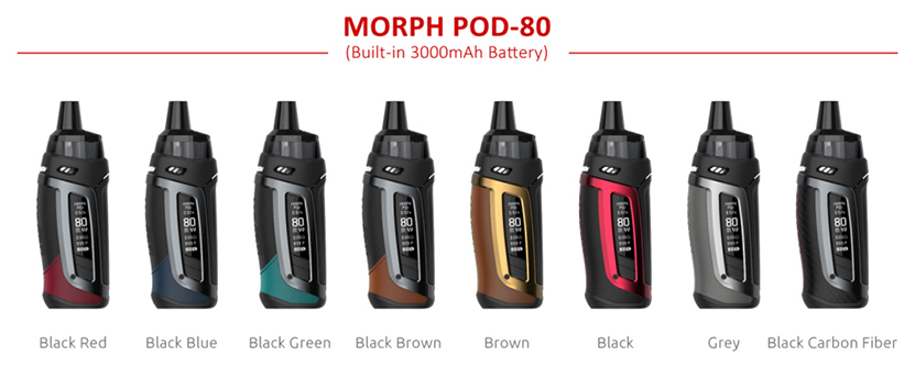 SMOK Morph Pod 80 Kit Colors