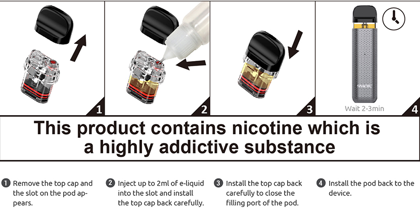 SMOK Novo 2C Kit Filling Type