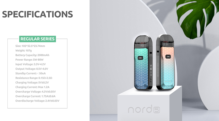 SMOK Nord 5 Kit Features 14