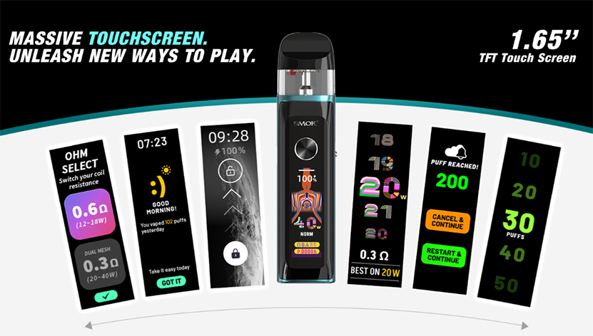 SMOK Novo 6 Ultra Kit 1.68 Inch TFT Screen