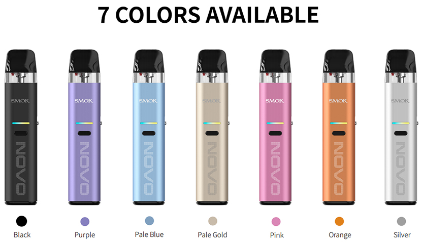 SMOK Novo ECO Kit with Color Name