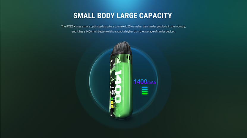 SMOK POZZ X Kit Feature 2