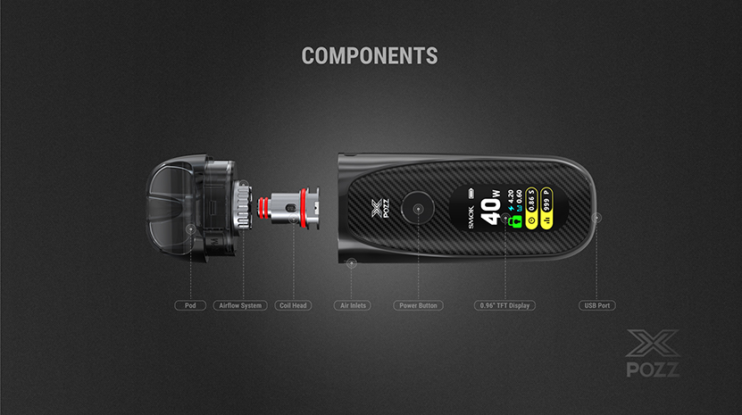 SMOK POZZ X Kit Feature 5