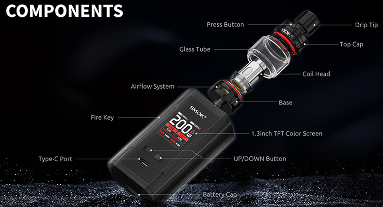 SMOK R-Kiss 2 Kit Component