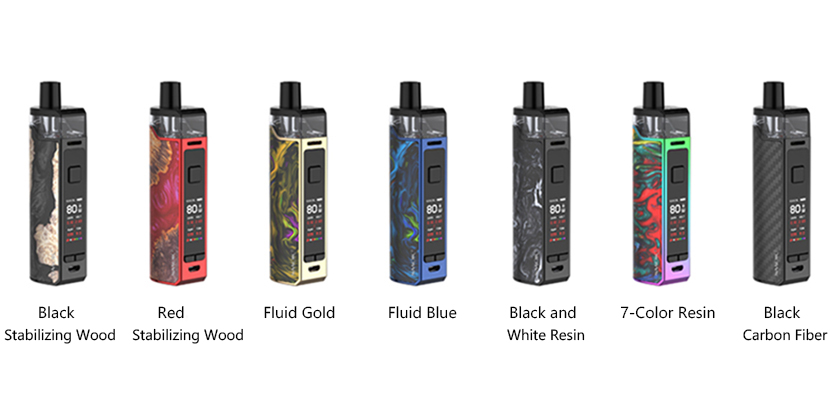 SMOK RPM80 Vape Kit Colors