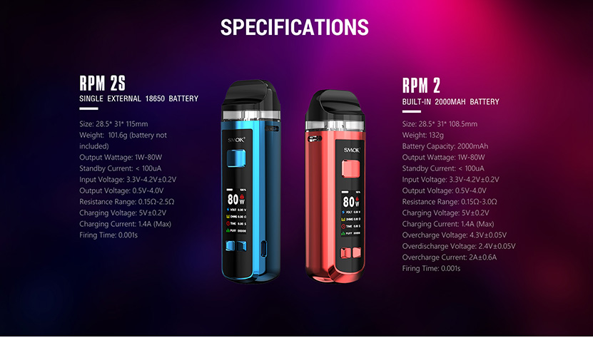 SMOK RPM 2S Kit Feature 17
