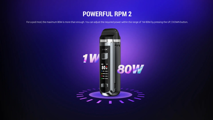 RPM 2 Pod Kit Adjustable Power