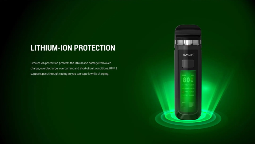 SMOK RPM 2 Kit Battery Protection