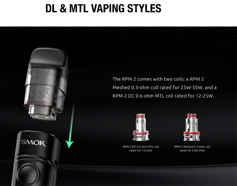 SMOK RPM C Kit Fit For