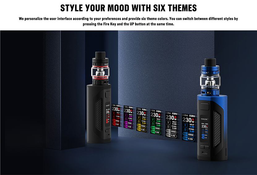 SMOK Rigel Mod Kit 6 Themes