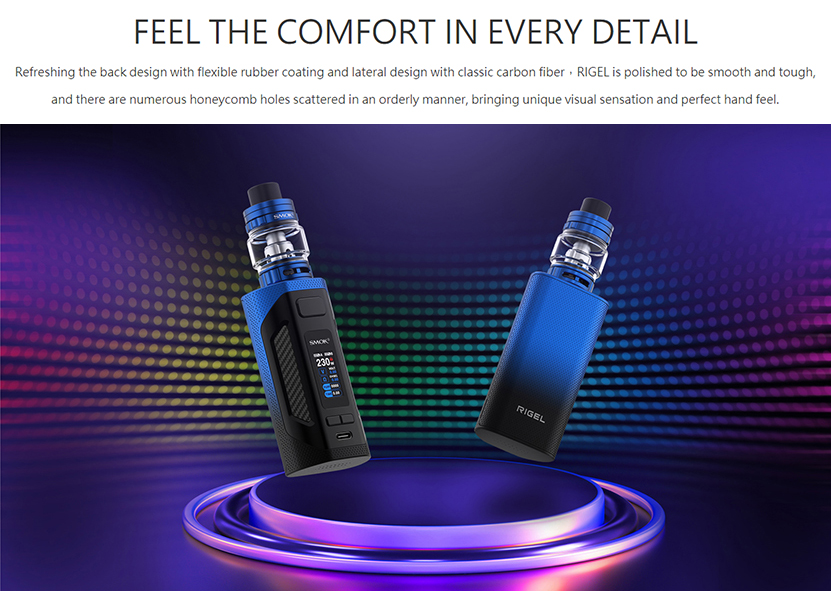 SMOK Rigel Mod 230W box mod dual 18650