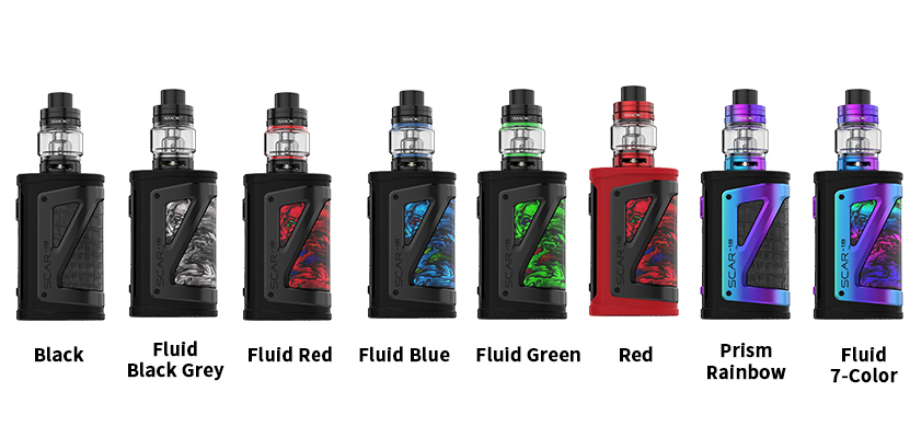 SMOK SCAR-18 Kit Colors