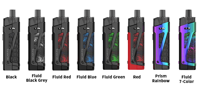 SMOK SCAR-P3 Kit Colors