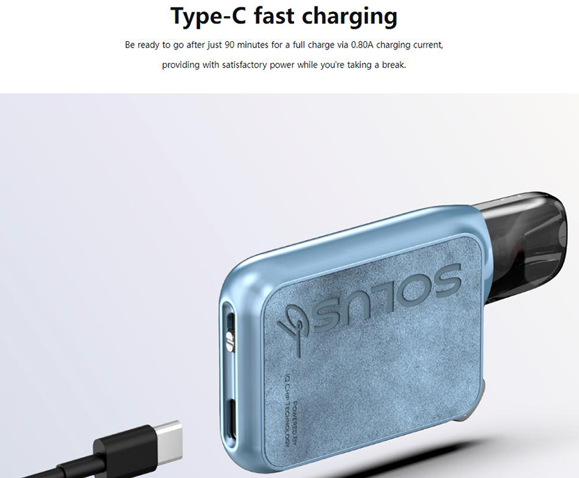 SMOK Solus GT Box Kit Type-C Fast Charging