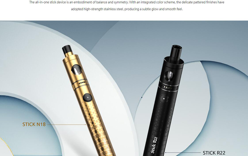 SMOK Stick R22 40W Set: Kraftvolles Dampfen trifft auf elegantes Design