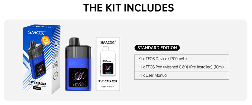 SMOK TFOS Pod Kit Package