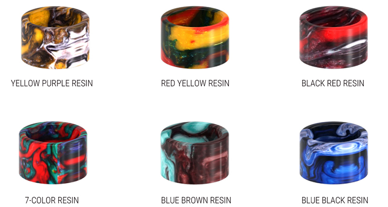 SMOK TFV16 Resin Drip Tip Colors