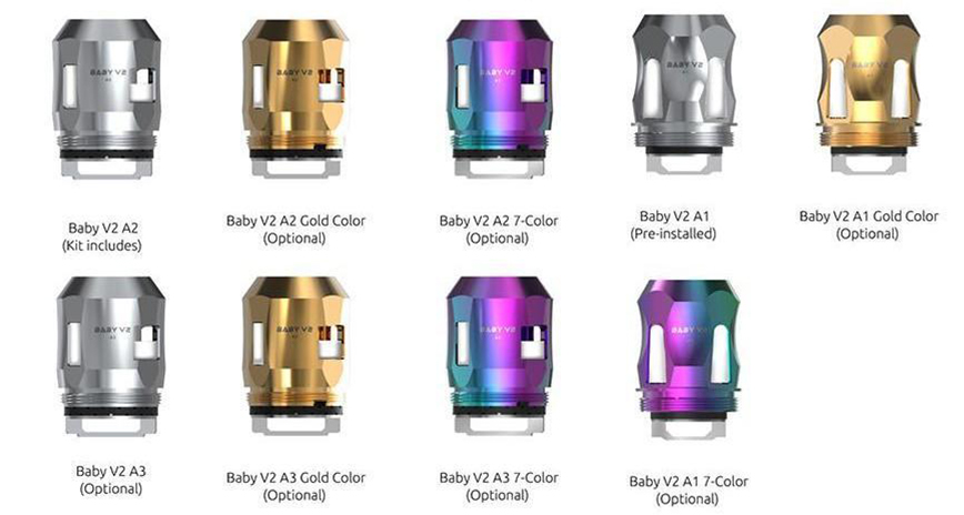 SMOK TFV8 Baby V2 Coil All the Types