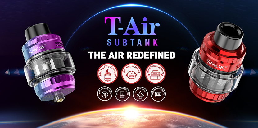 SMOK T-Air Subtank Features