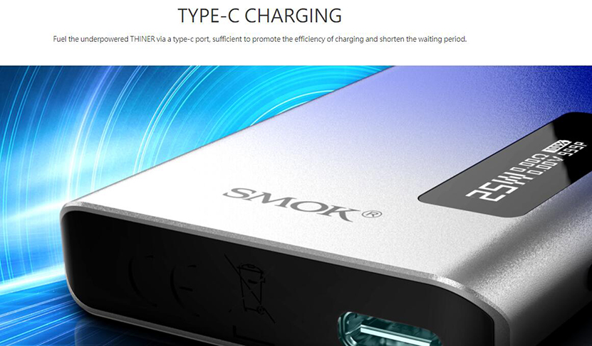 SMOK Thiner Pod System Kit Type-C Charging