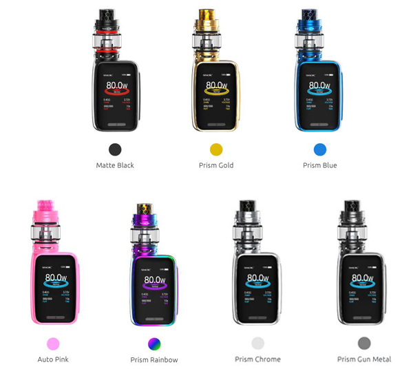 SMOK X-Priv Baby Kit with TFV12 Big Baby Tank Colors