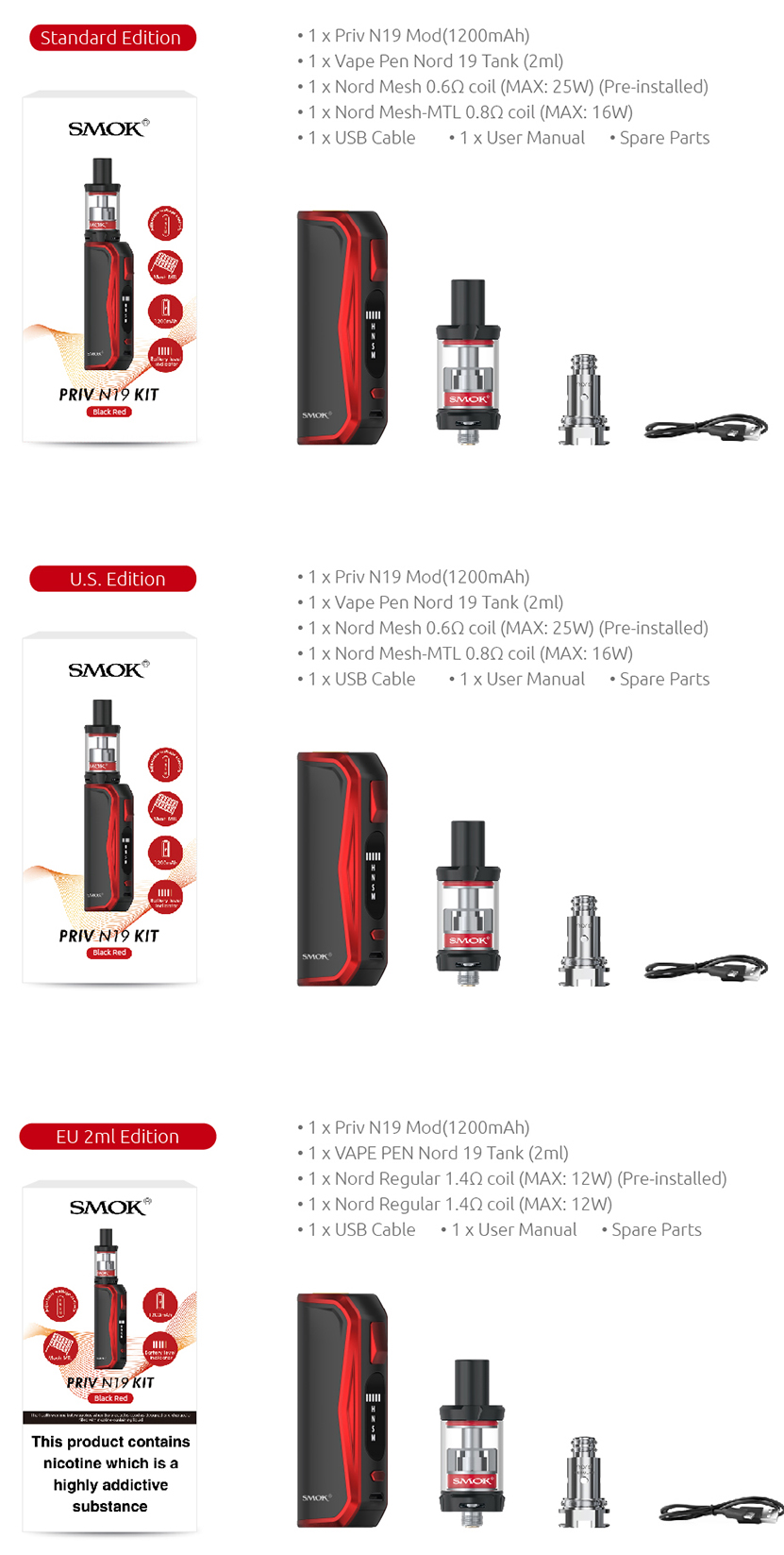 SMOK Priv N19 Kit Features 01