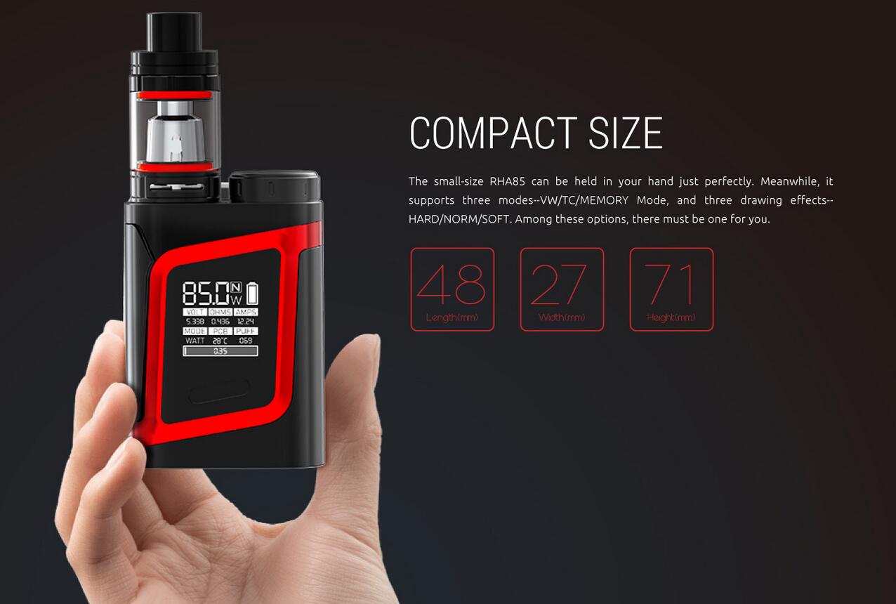 SMOK RHA85 Kit TPD Editon Features 1