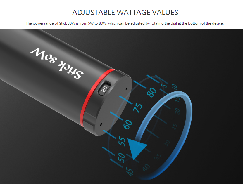 SMOK Stick 80W Pen Kit Output