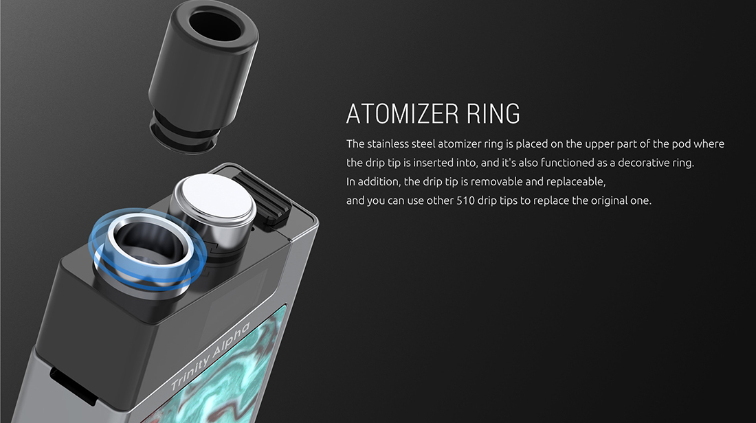 SMOK Trinity Alpha Vape Pod Kit Ring