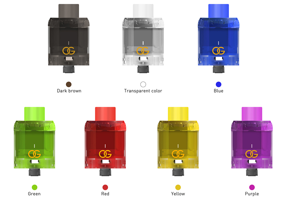 Sikary OG Disposable Tank Colors
