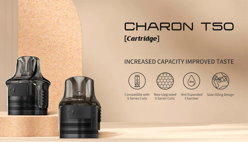 Smoant Charon Empty Pod Cartridge Features
